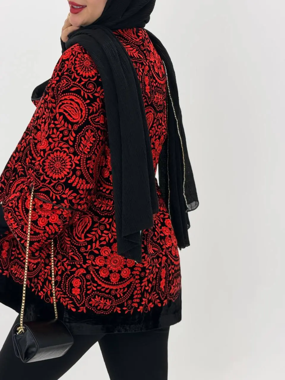 3842-کت سوزن دوزی ماه دخت